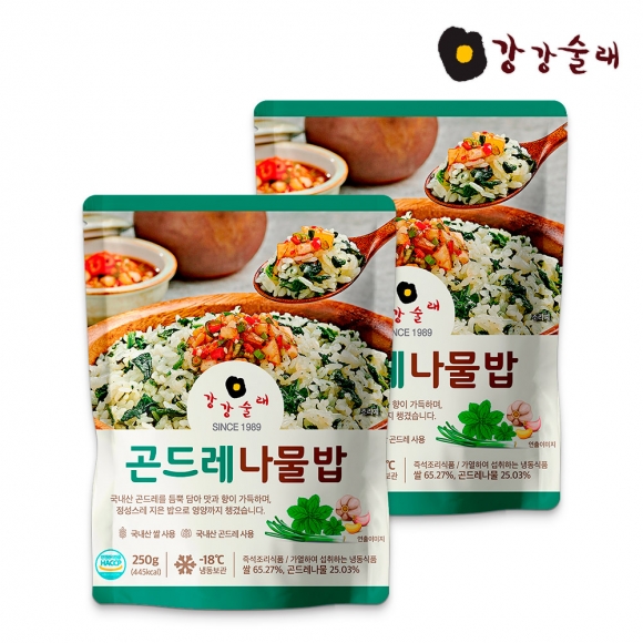 [강강술래] 곤드레나물밥 250g x10팩